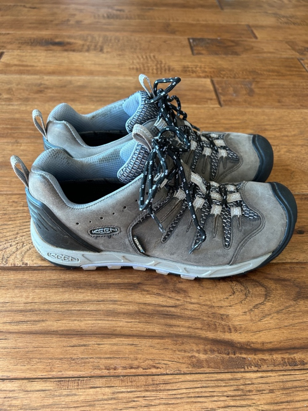 Keen Bryce WP Hiking Shoes Waterproof Leather Lace Up Low Boots  Women's Size 7.